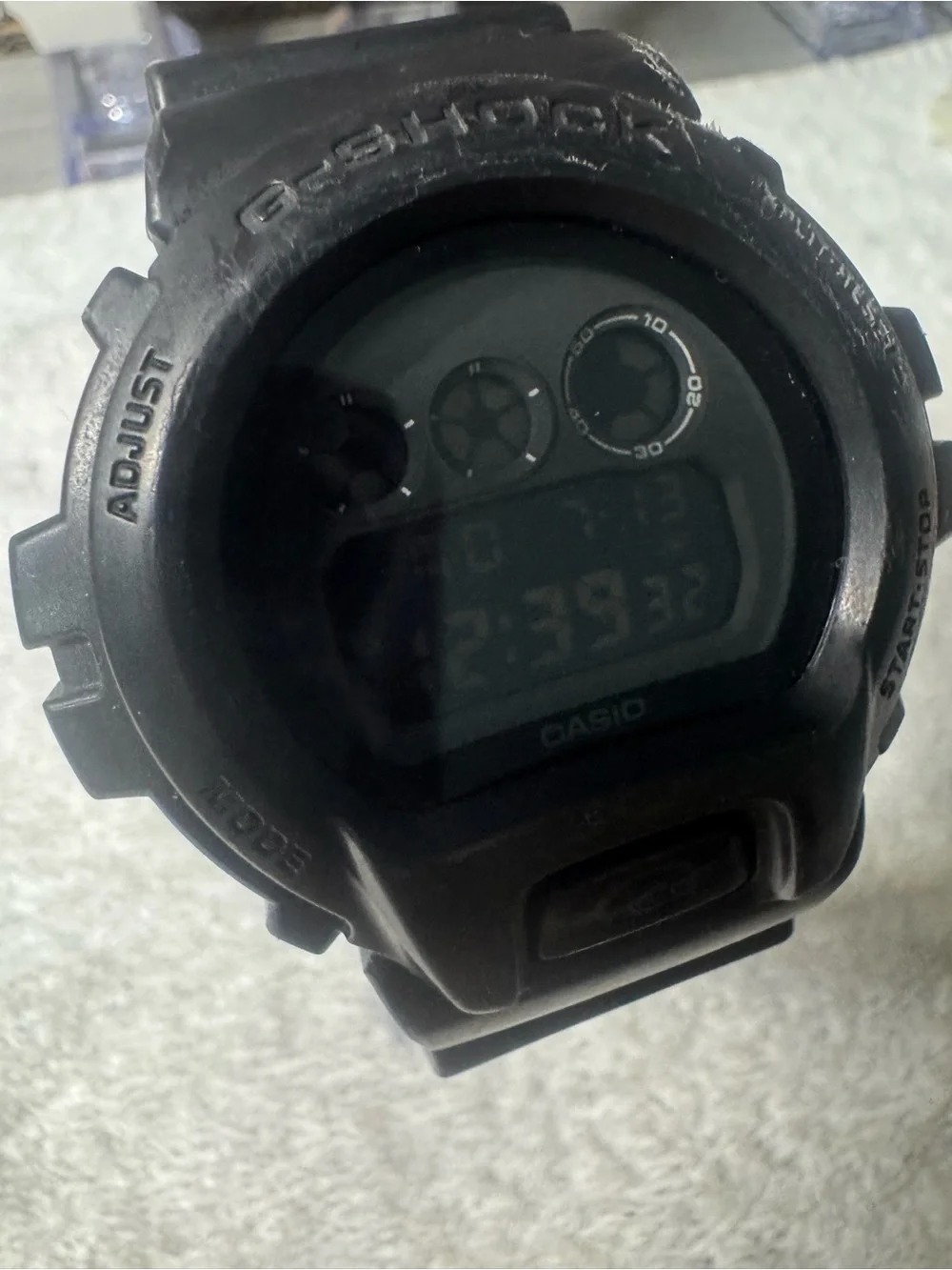 Casio Black Digital G-Shock Style Sports Watch